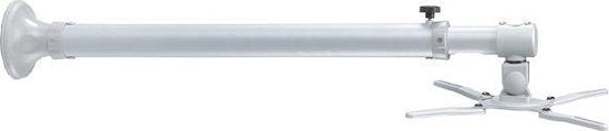Support mural pour projecteur Neomounts BEAMER-W100SILVER - universel - réglage en profondeur 73-123 cm - argent