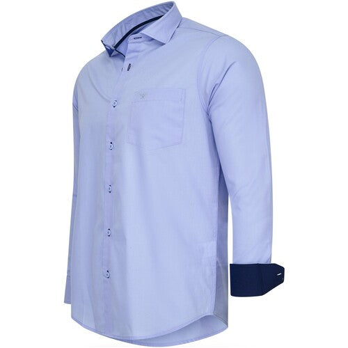 Cappuccino Italia - S - chemise - bleu clair