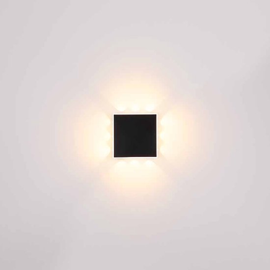 Globo - applique - Saidy - noir - métal - LED - 78408-12