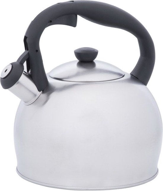Bouilloire sifflante - Resto - 3L - Acier inoxydable - Induction - Argenté