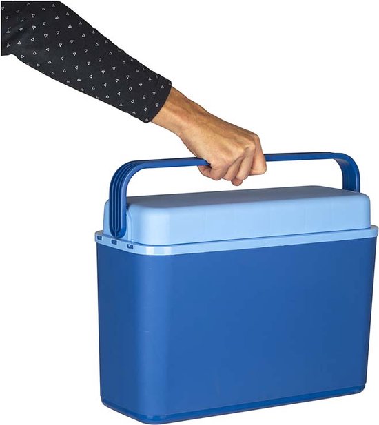 Bo-Camp - Glacière de voiture - Arctique - Bleu - Polyéthylène - 12 litres
