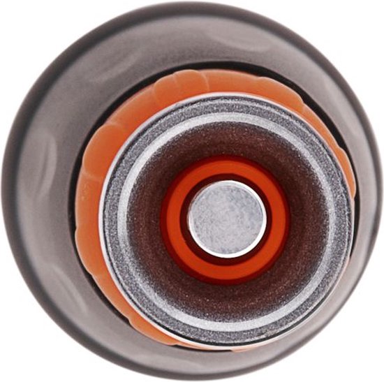 BLACK+DECKER Buse réglable - Pistolet d'arrosage pour tuyau d'arrosage - Débit d'eau réglable - 12 x 3.5 x 3.5 CM - Orange/Noir