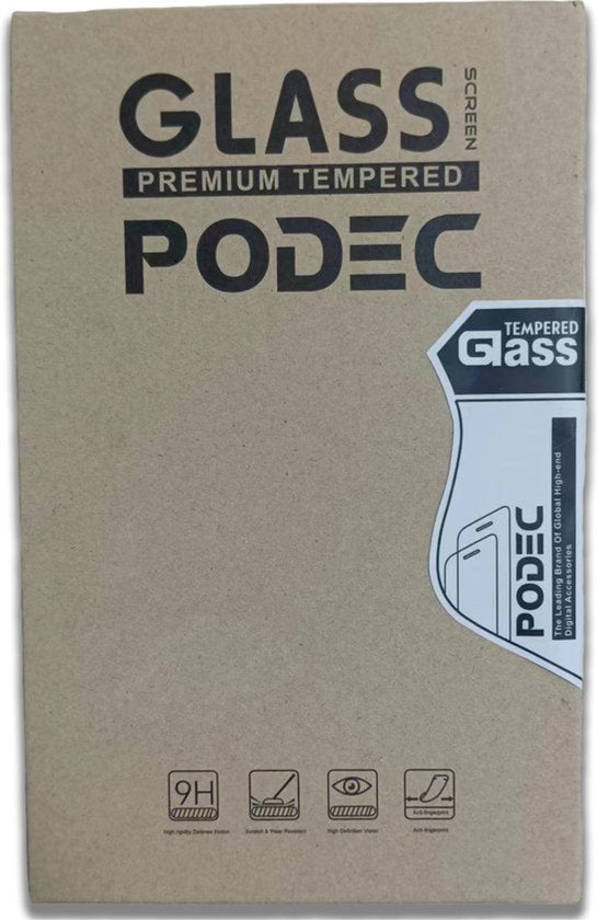 Podec 2x Protecteur d'écran intimité pour iPhone 16 Pro / 17 Pro - Verre de protection trempé - Transparent et résistant aux rayures - Protecteur d'écran en verre trempé