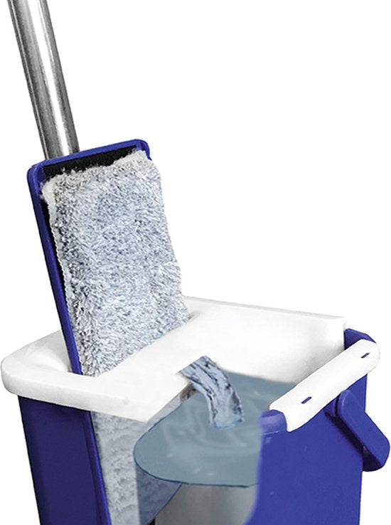 Livington Touchless Mop XXL – balai à franges autonettoyant – aide ménagère 2019 – grande capacité de 7 litres – système de lavage automatique – balai à franges pivotant à 360 degrés – nettoyage des sols – facile à nettoyer