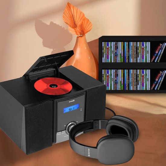 Radio Lecteur CD - Denver - Bluetooth - 60 présélections - DAB /FM / AUX - MDA285