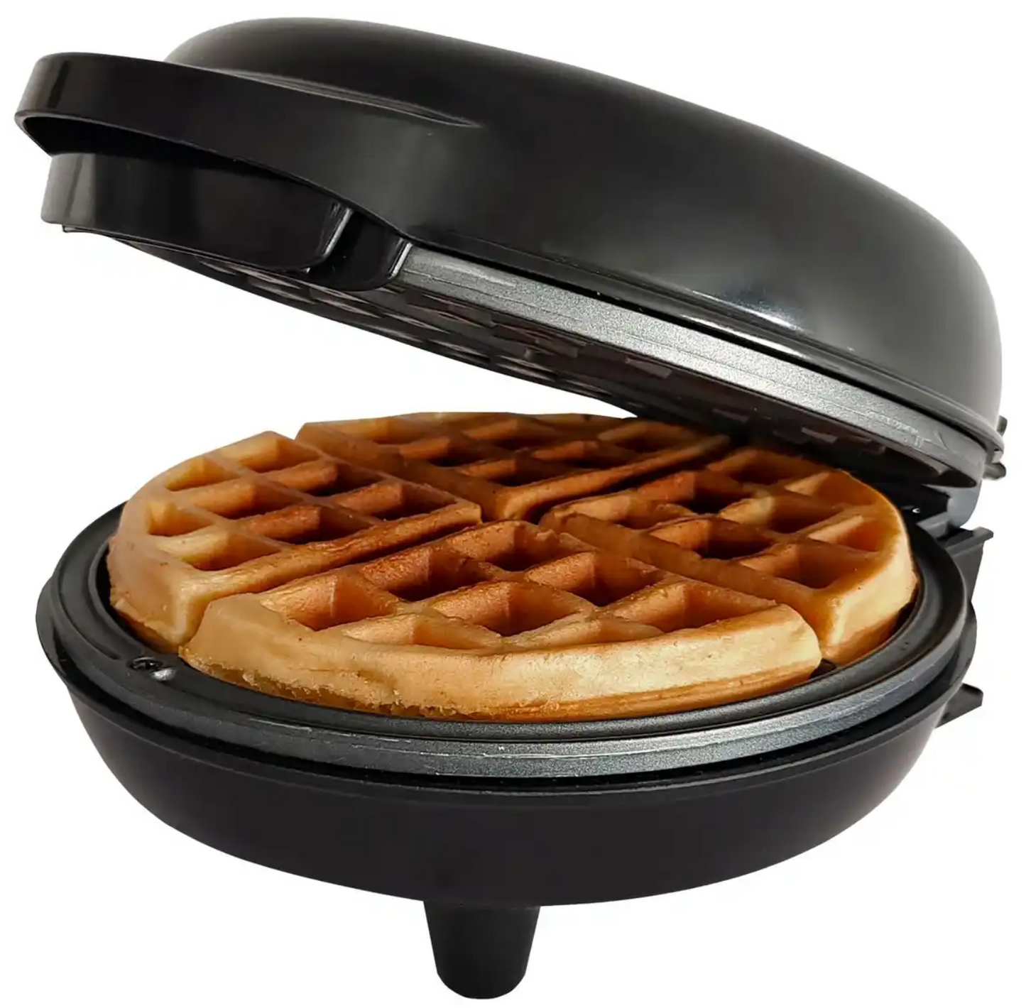 Gaufrier Bestron AWM6Z – Gaufres de Bruxelles – Ø 11 cm, revêtement antiadhésif – 750 W