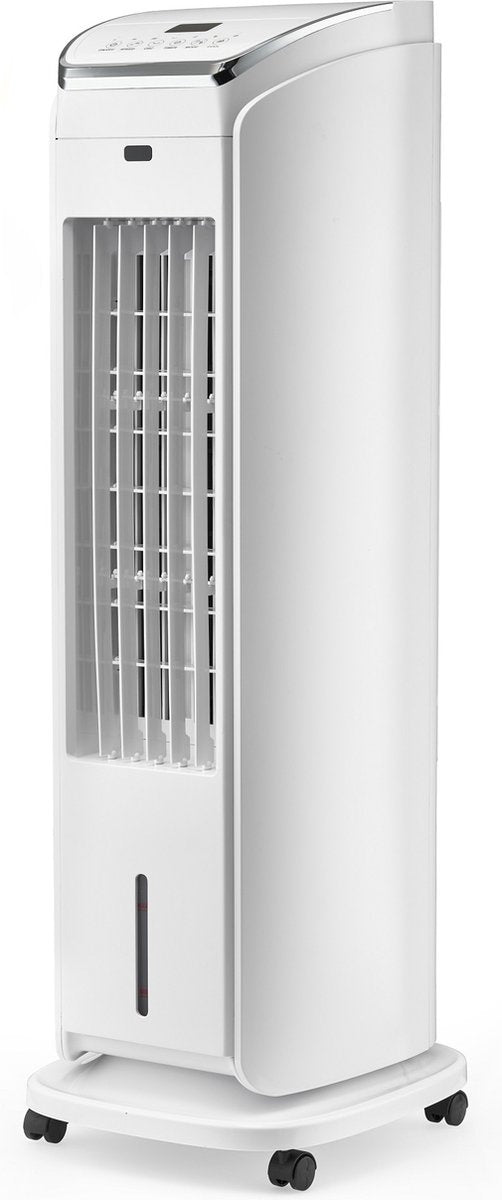 Ventilateur Solis Cool Air 7587 - Refroidisseur d'air mobile sans vidange - sur pied avec ventilateur - avec télécommande - blanc