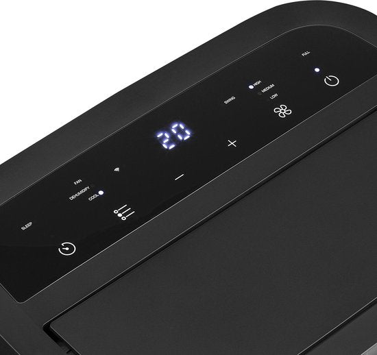 Princess 352900 - Climatiseur mobile - Climatiseur avec télécommande et application - Écran tactile – 80 m³ - 9 000 BTU – Blanc