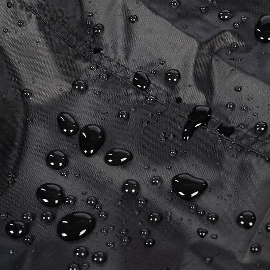 Sac de rangement pour coussins de jardin - Noir - 173 x 76 x 51 cm - Sac de rangement pour coussins de meubles de jardin - Sac de rangement pour coussins de chaises de jardin - Sac de rangement pour coussins d'ensembles de jardin