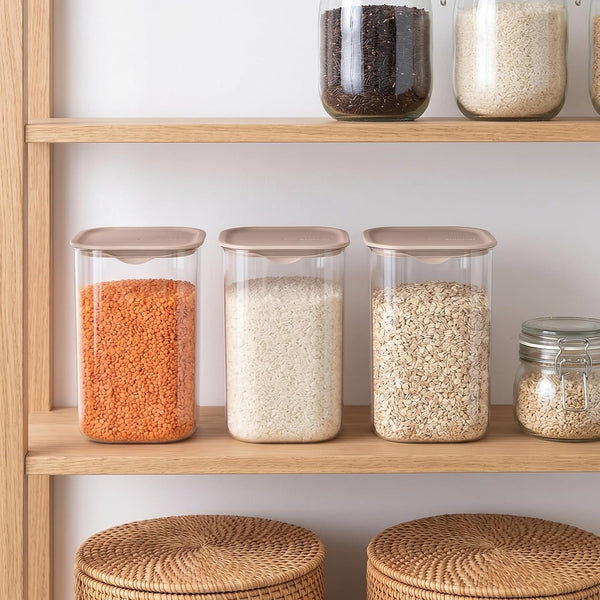 Boîte de conservation Brabantia avec cuillère doseuse 2 L - 18,3 x 15,4 x 10,6 cm