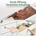 SoBuy Armoire à chaussures étroite avec 2 abattants - Benne à chaussures noire FSR78-L-W 75 x 24 x 96 cm