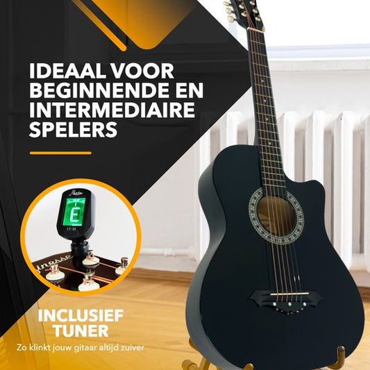 Finesse Acoustic Guitar Starter Set - Modèle Houston