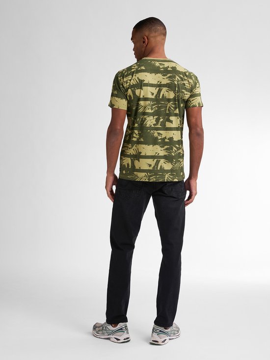 Petrol Industries - T-shirt pour homme à imprimé intégral Harbor - Vert - Taille XXXL