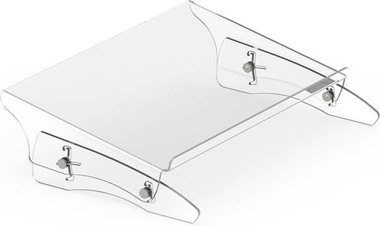 BRASQ Porte-documents en acrylique transparent jusqu'au format A3 - 7 positions - Réglable en hauteur - Inclinable