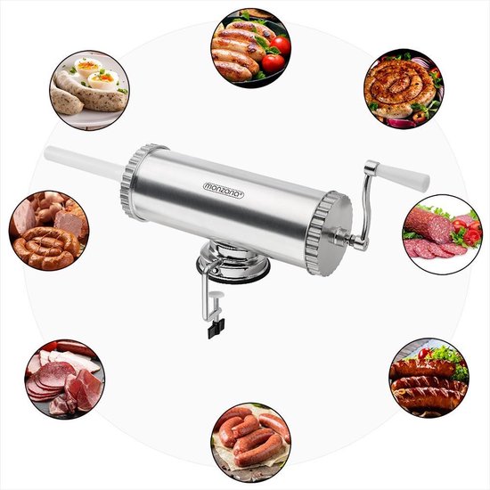 Remplisseuse de saucisses, machine à saucisses, machine à saucisses - volume de remplissage de 2,5 kg