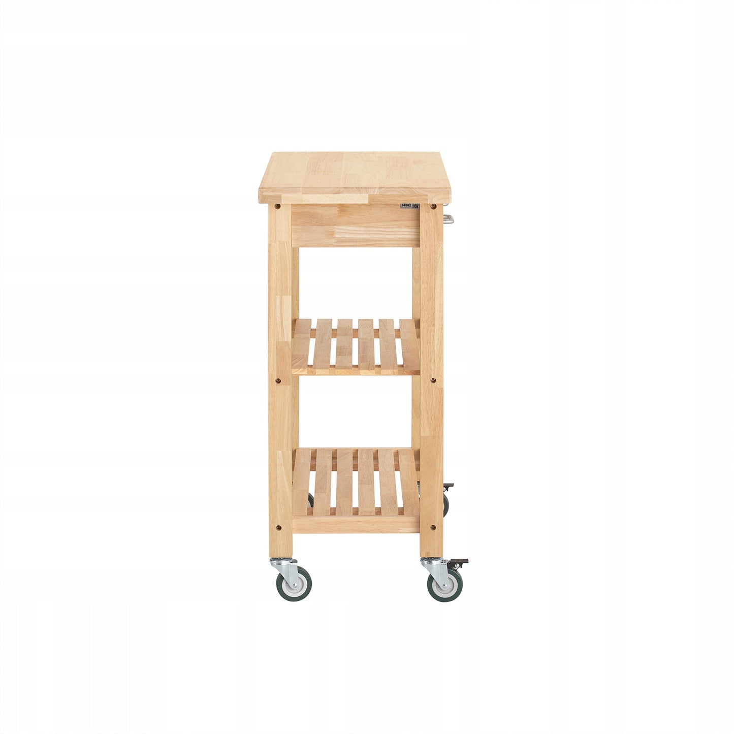 Chariot de cuisine SoBuy FKW24-II-N - Bois de hêtre - 40 x 80 x 90 cm