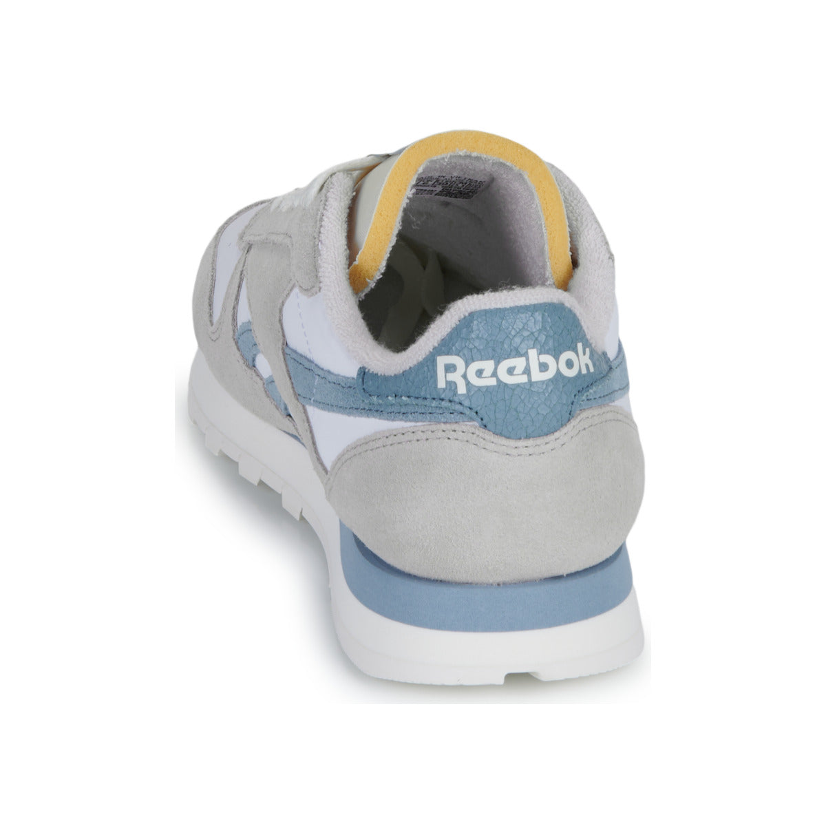 Reebok Classic Leather - Gris/Bleu - Homme - Design rétro stylé - taille 37
