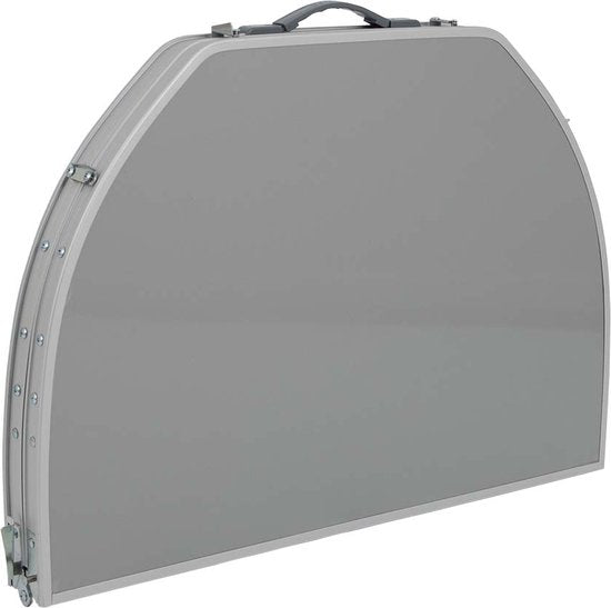 Bo-Camp - Table - Premium - Ovale - Modèle valise - 100x70 cm