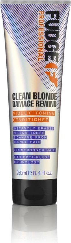 Fudge Clean Blonde Damage Rewind Violet - Après-shampoing - 250 ml