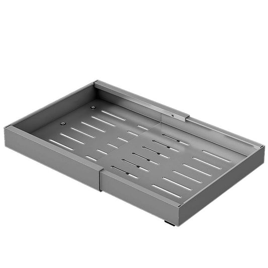 Étagère de rangement coulissante Vivreal - Sans perçage - Acier inoxydable - 32-52 cm - Gris