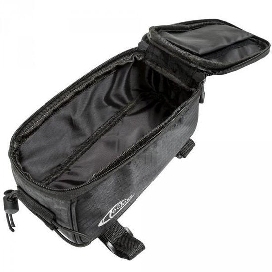 TecTake - Sacoche de cadre sacoche de vélo pour p.ex. smartphone etc. noir M 401614