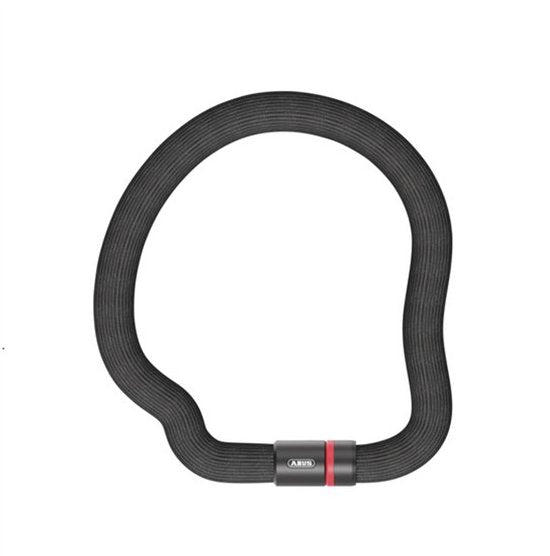Antivol à chaîne ABUS - Goose Lock 6206K - Niveau de sécurité 7 - noir - 110 cm - Convient aux vélos électriques et aux vélos de ville