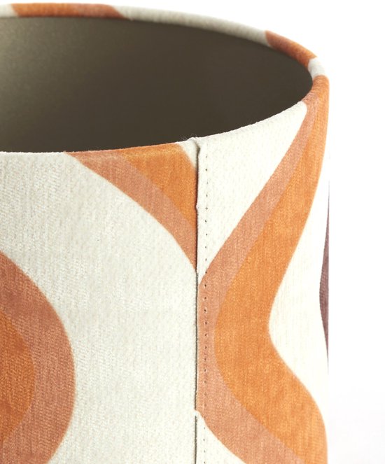 Light & Living - abat-jour - Cookie - multicolore - tissu - Ø 20 cm - E27 - 2220522