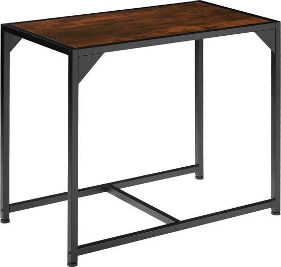 tectake® - Ensemble de sièges Milton - Ensemble de salle à manger - Rangement compact - industriel foncé - 404356