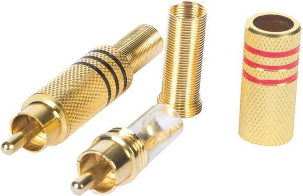 HQ-Power Fiche RCA - 2 x mâle