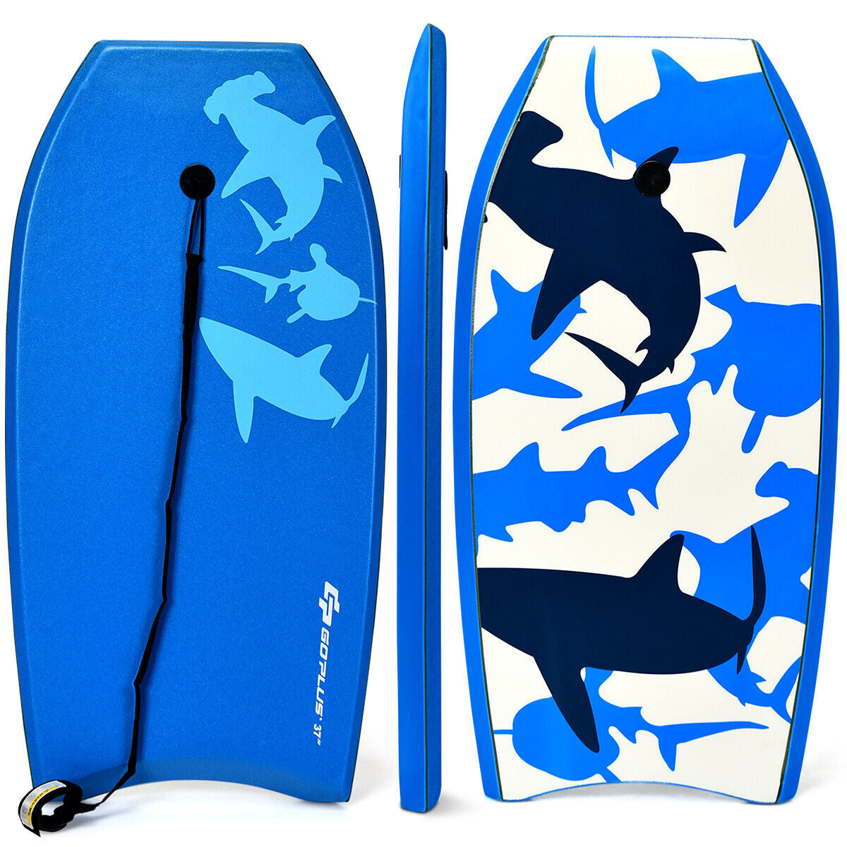 Coast Sup Board bodyboard planche de natation planche de surf 94 x 47 x 5.5 cm bleu