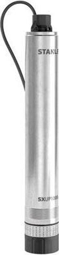 Stanley Pompe pour puits profond STN-P1000SS acier inoxydable 1000 W - Max. 55m - 5200 l/h