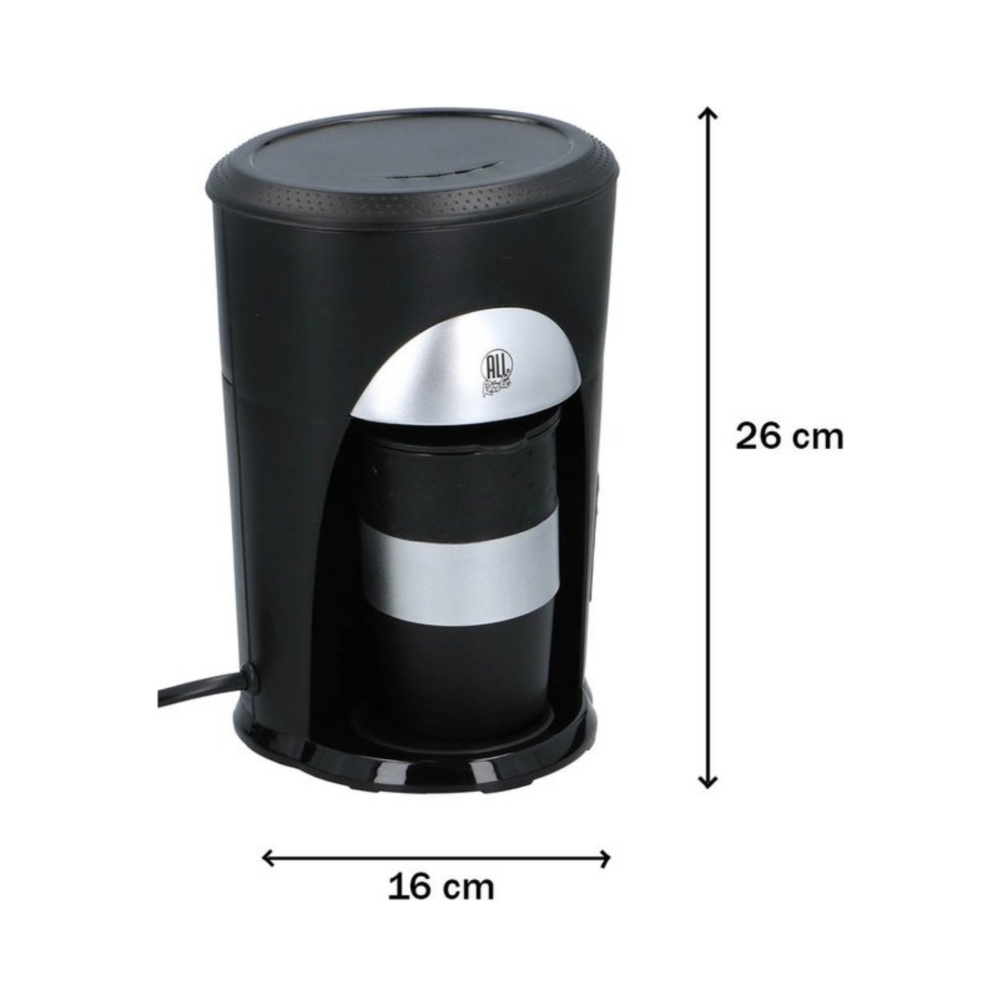 Cafetière portable - All Ride - Machine à café - pour camion - 24 Volt - Mug inclus