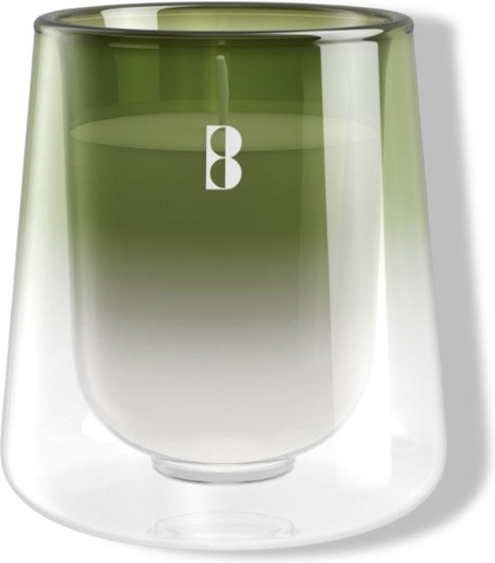 Kit de démarrage Bolsius « Clean Light » avec bougie parfumée Gardenia / Figue