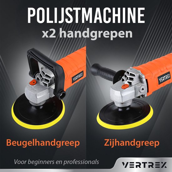 VERTREX Polisher - Polisseuse pour voitures - Disques de polissage - Machines de polissage