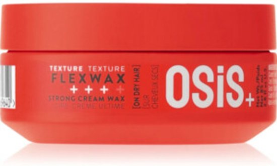 Schwarzkopf OSiS+ Flexwax Strong Cream Cire coiffante – Forte et souple – 85 ml