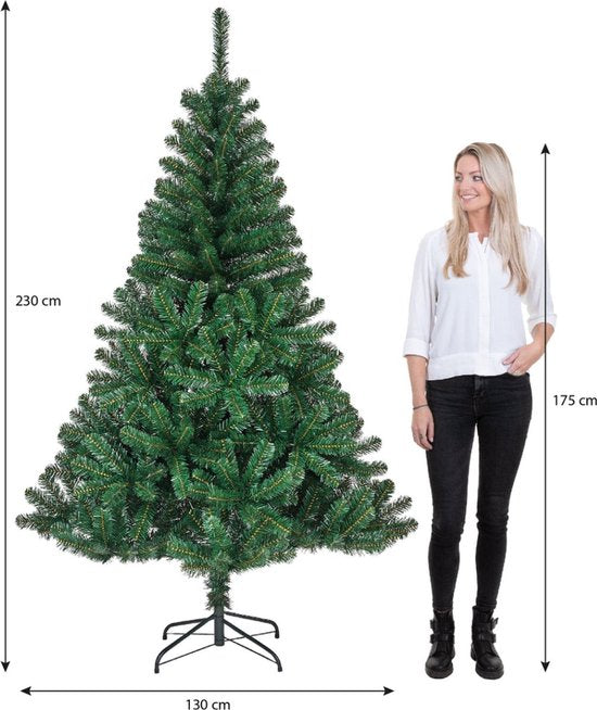 Black Box Trees Bedford - Sapin de Noël artificiel - H 230 x Ø 130 cm - Vert