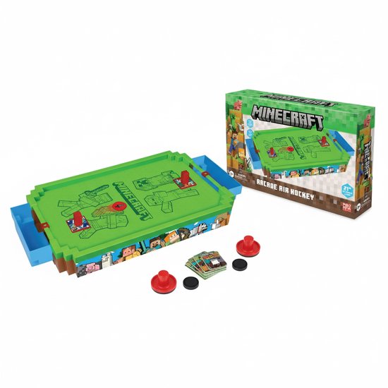 A Ambassador® Minecraft Arcade Air Hockey - Air hockey - Table top - Jeu de société - The Big Toy Book 2025