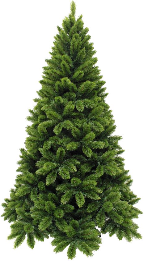 Sapin de Noël Triumph Tree Tsuga - Aspect dense et naturel avec 1 502 branches - Décoration de Noël d'intérieur - Sapin artificiel facile et rapide à installer - Vert H 260 x Ø 160 cm