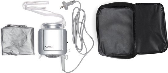 Carmen HD600 - Sèche-cheveux - 600 watts - 2 niveaux de chaleur - Sac de rangement luxueux - Technologie ION