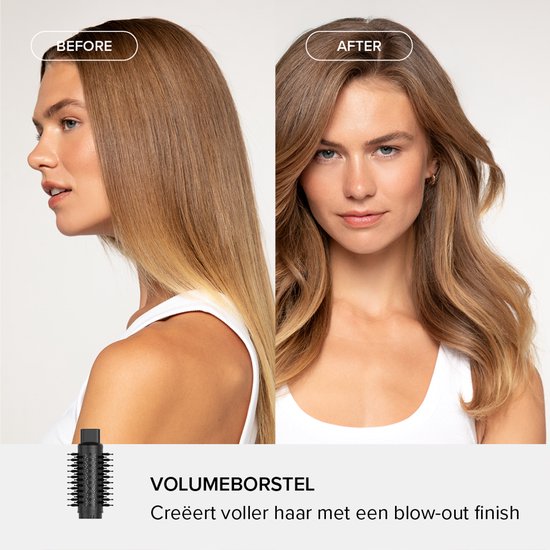 MAE® Airstyler PRO II + Diffuseur - Fer à friser 6 en 1, sèche-cheveux multifonction - Appareil de coiffure - Brosse à boucler et brosse lissante