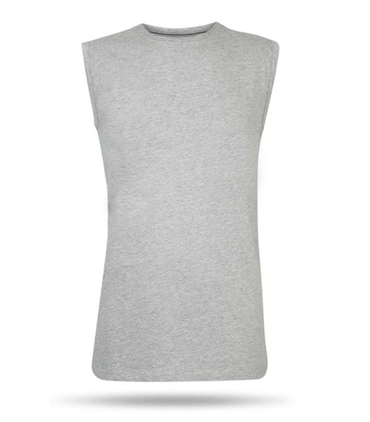 Pierre Cardin T-Shirt sans manches - Gris clair - Taille L