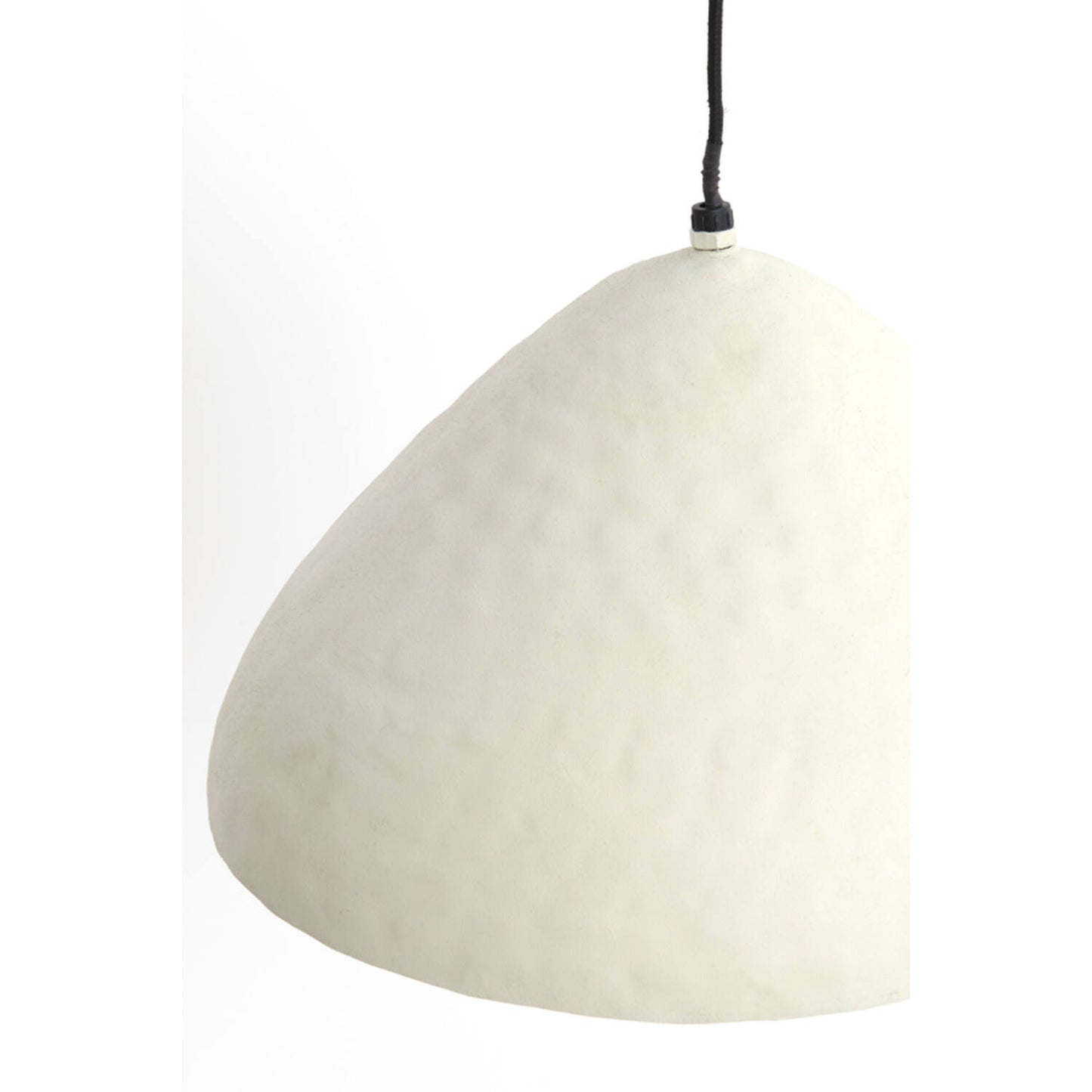 Light & Living ELIMO Lampe suspendue Ø32x20 cm - Crème/Blanc mat - Métal moderne - E27