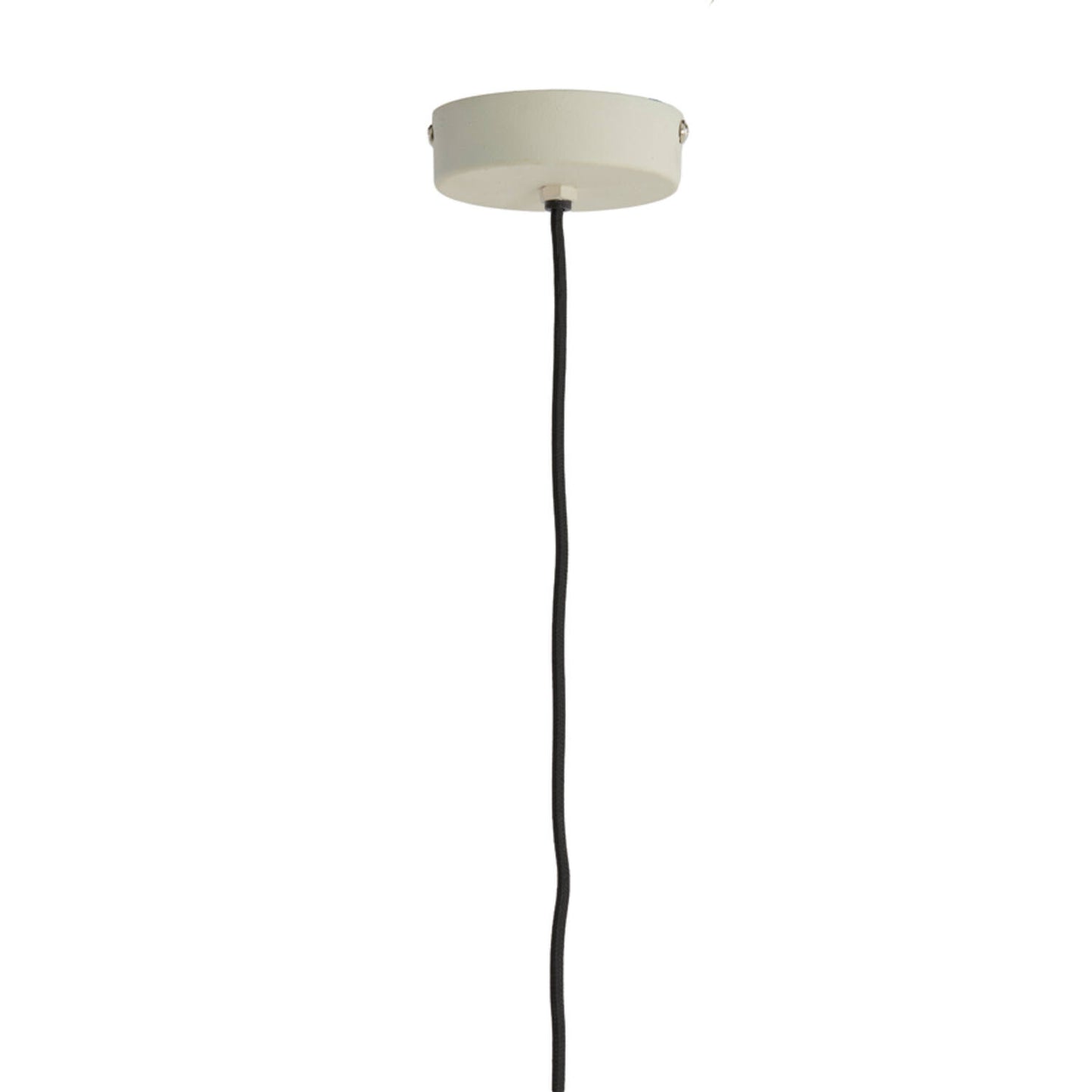 Light & Living ELIMO Lampe suspendue Ø32x20 cm - Crème/Blanc mat - Métal moderne - E27