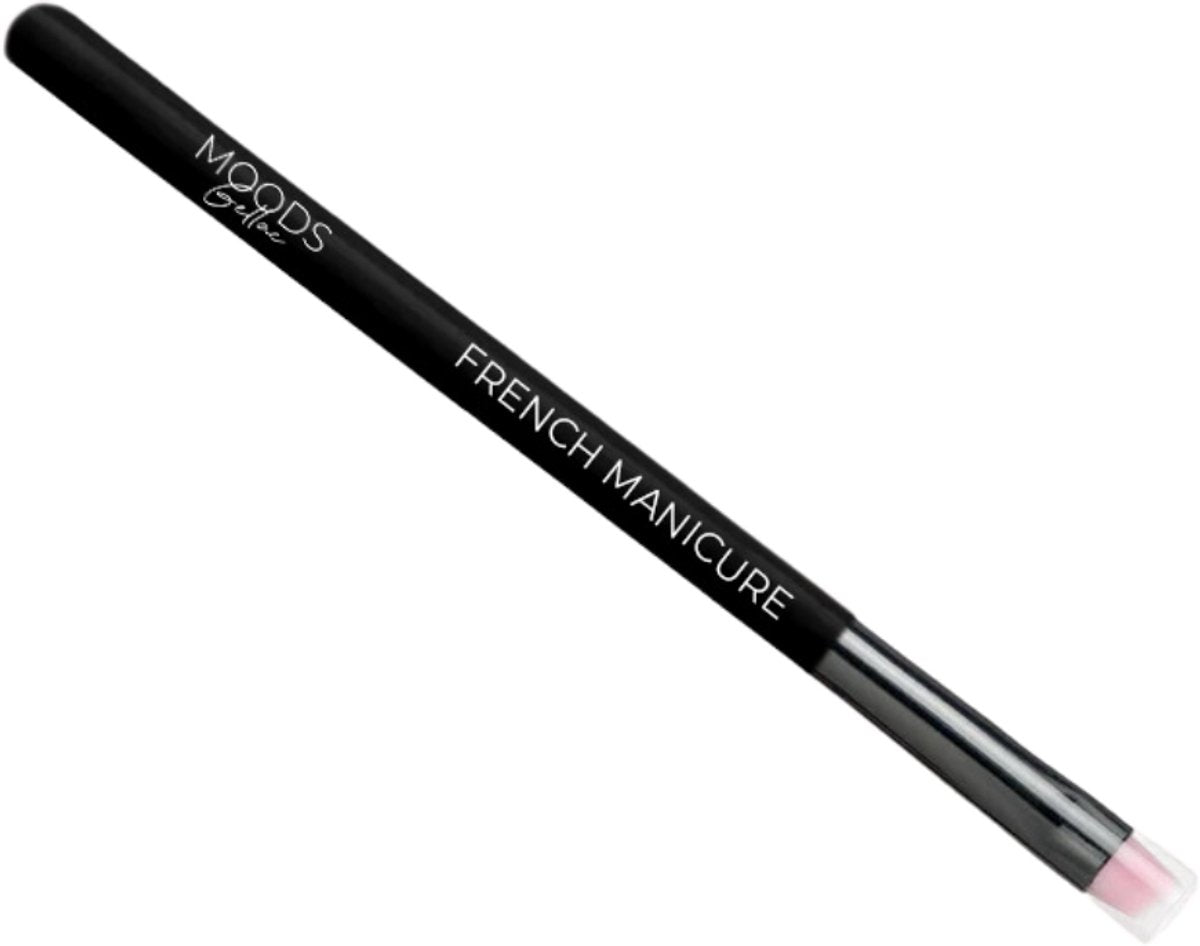 Moods Gellac Bâton de manucure française noir - 8x1x1 cm - Bâton de précision pour des pointes françaises parfaites, le Nail Art et la laque en gel