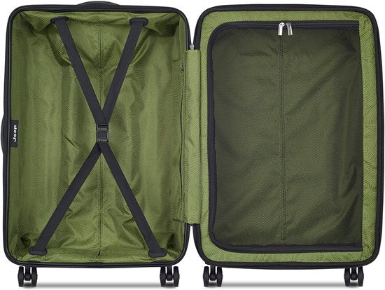 Valise de voyage extensible Delsey JH004C 68 cm - Noire