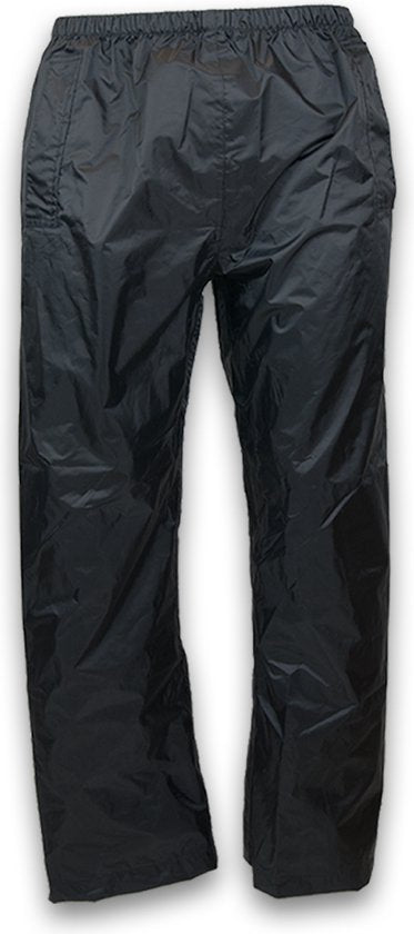 Infinity Goods Combinaison de pluie - Femmes et hommes - Taille S - Imperméable et respirant - Réfléchissant - Noir