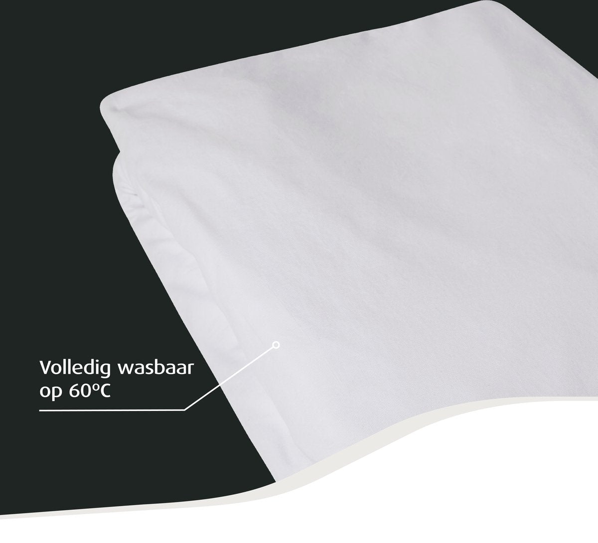 Home by TEMPUR® Protège-matelas - Nature - 80 x 200 x 25 cm - Coton biologique - Imperméable - Thermorégulateur - Antiacariens - Antiallergique