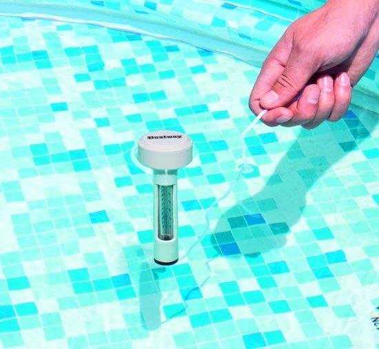 Bestway - Thermomètre flottant pour piscine - FlowClear - Thermomètre à eau - Fahrenheit et Celsius - Entretien de la piscine