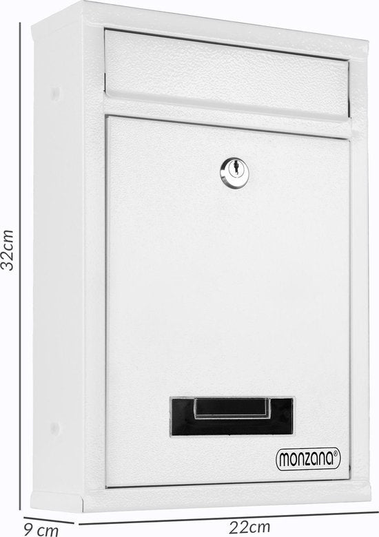 Boîte aux lettres Deuba blanc 32x22x9cm