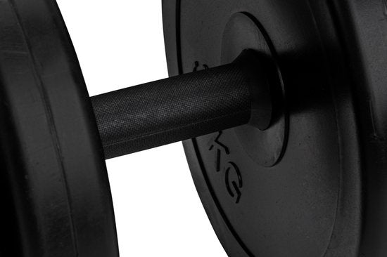 VirtuFit Adjustable Dumbbell Set - Poids d'haltères - 2 haltères en vinyle 14kg - 28kg